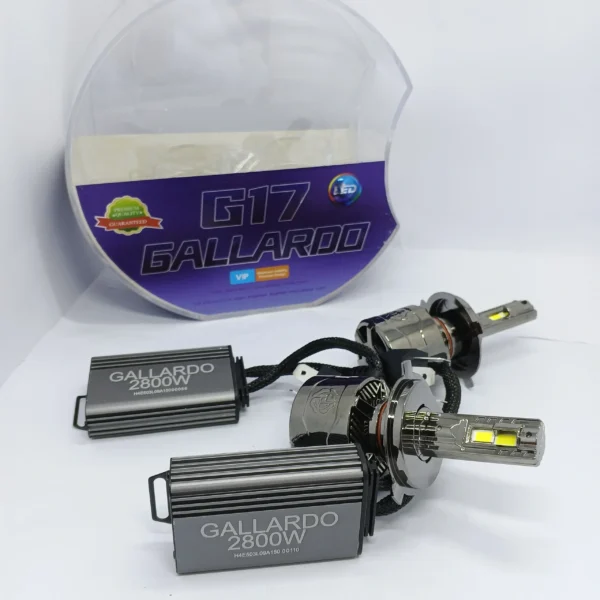 Gallardo Led light bulbs for headlights H4 2800 Watt