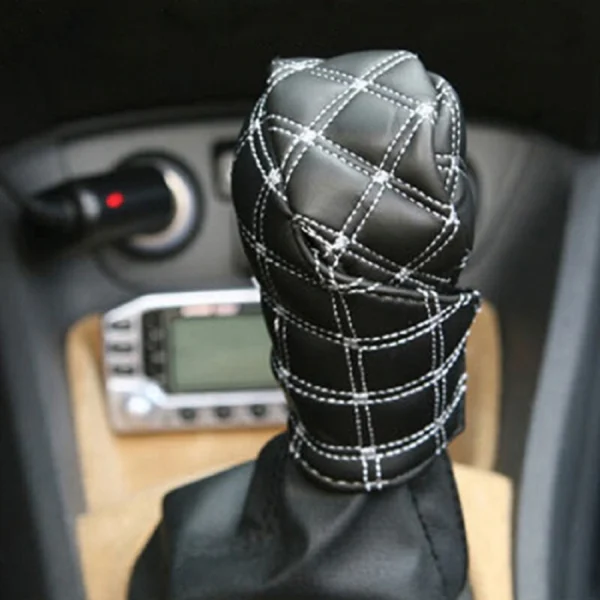 Faux Leather Hand Brake and Gear Knob Cover