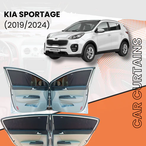Car Curtains Kia Sportage 2019-2024