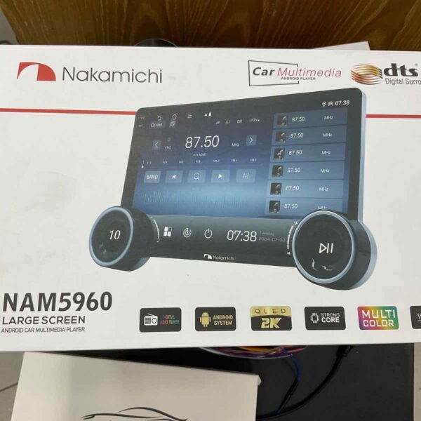 Nakamichi Dual Knob Android Panel