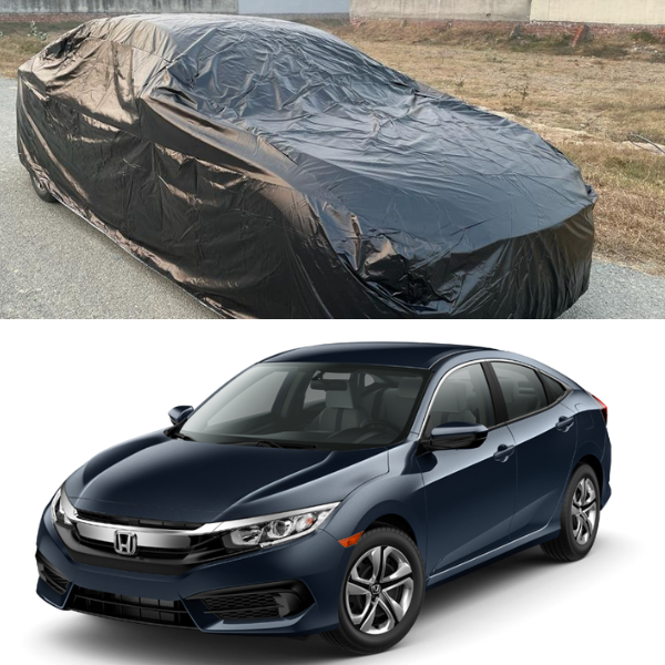 Black Coat Parachute Top Cover Civic 2016-2021