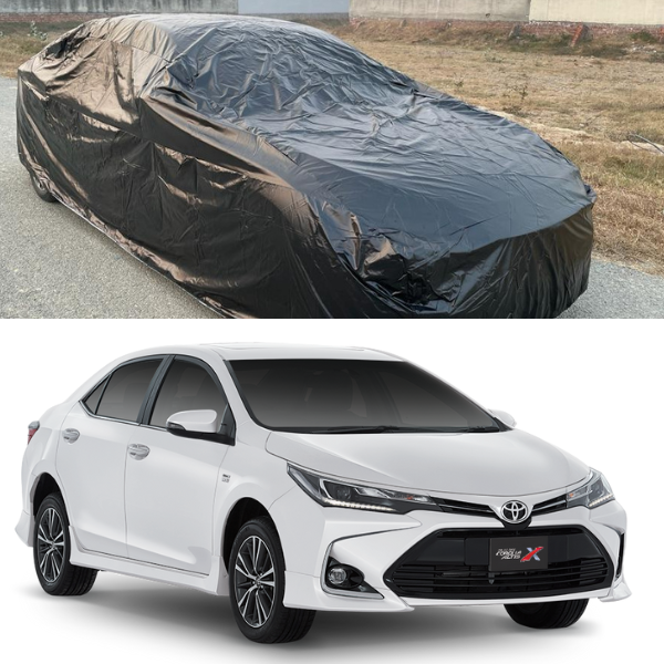 Black Coat Parachute Top Cover Corolla 2014-2025