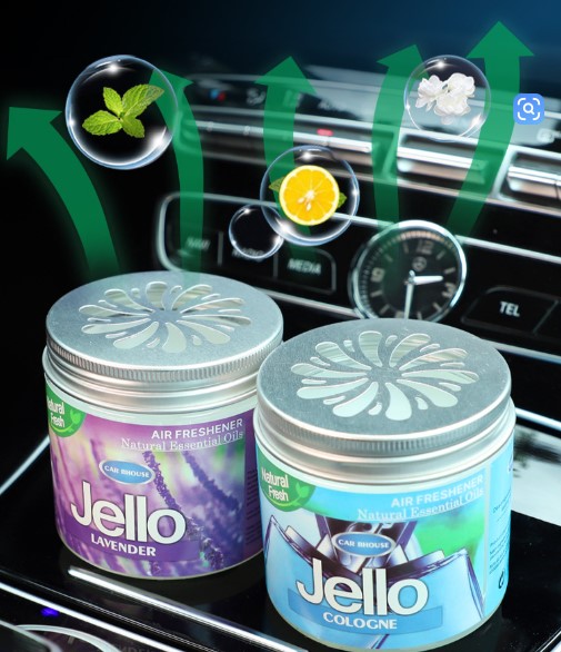 Jello Car Air Freshner Gel