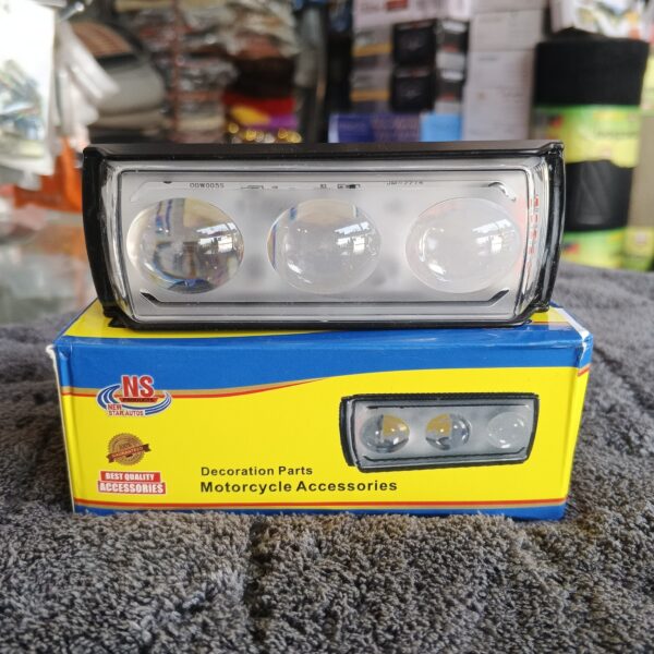 Triple Lens LED Fog Light – 1 piece