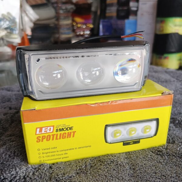 Triple Lens LED Fog Light – 1 piece