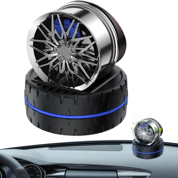 Universal Car Speed Wheel Hub Perfume Air Freshener 360° Rotating